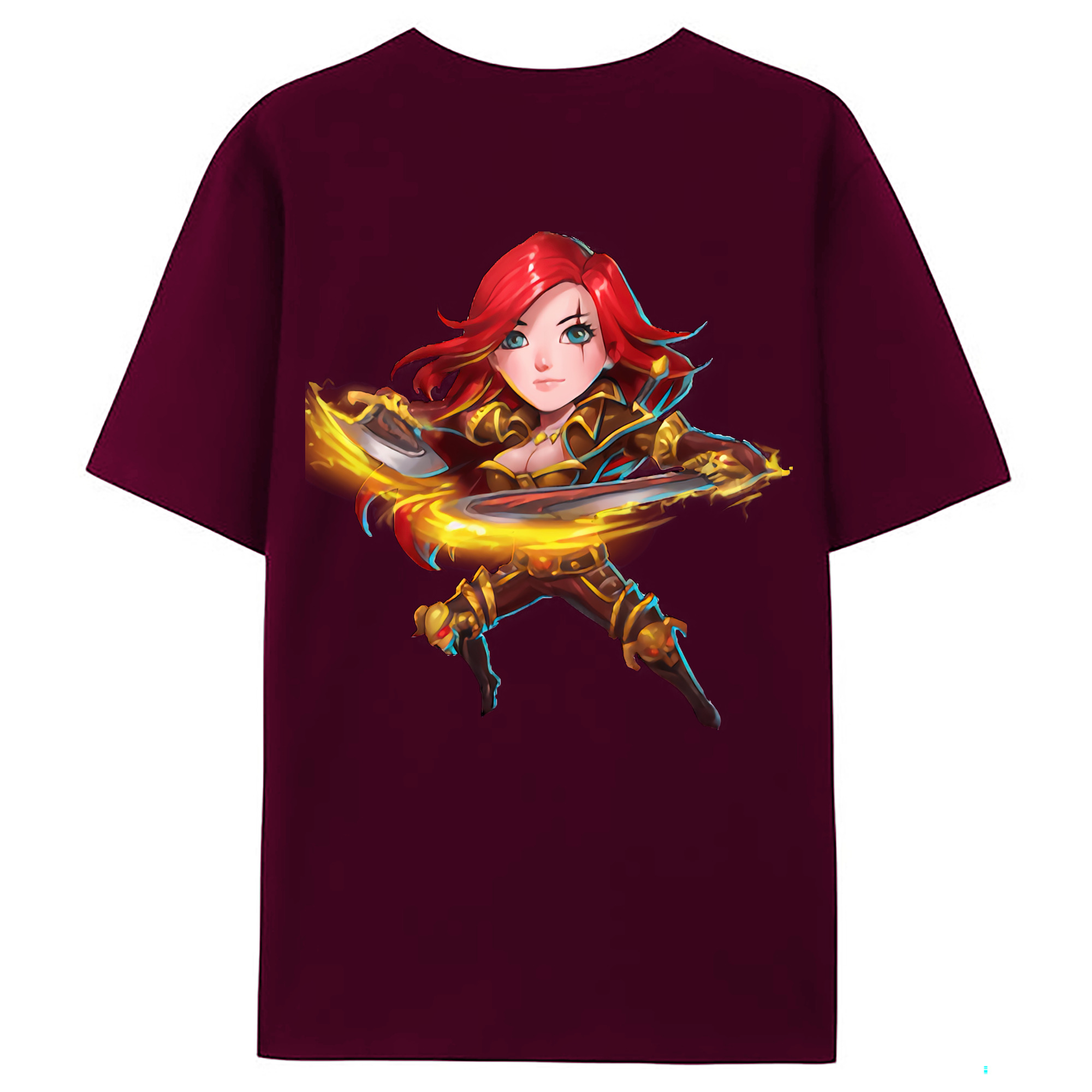 （画像用） リーグ・オブ・レジェンド League of Legends LOL レディース半袖Tシャツ(バックプリント)